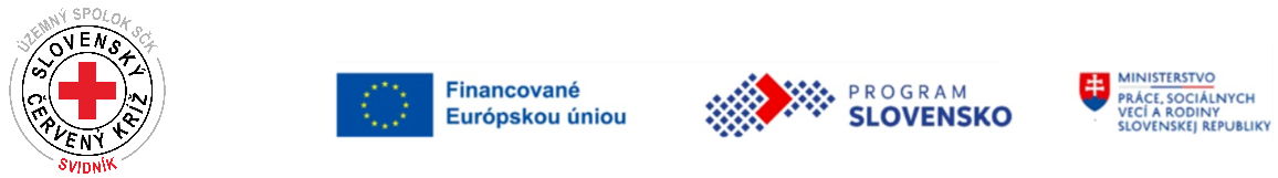 Logo Svidník Red Cross